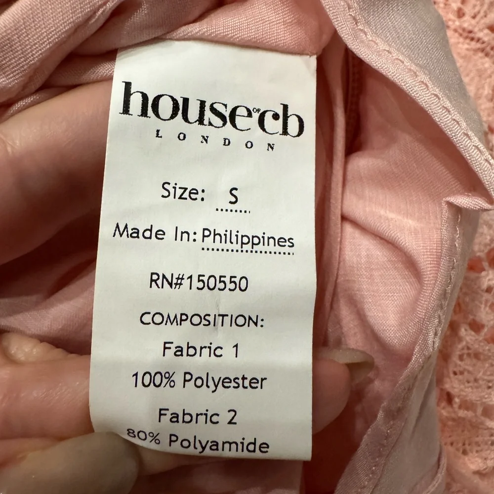 Blush Lace Sweetheart Mini Dress đ¸ - Picture 6 of 9